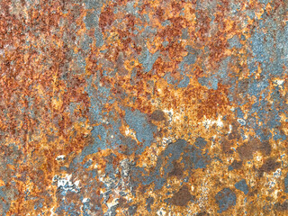 Rusty Iron Plate Texture for Industrial Design Backgrounds