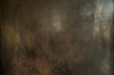 Rusted grunge metal texture, brushed metal background