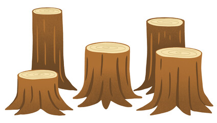 Deforestation Jungle Chopped Trees