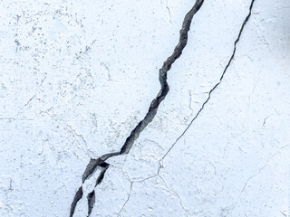 Old Plaster Wall with Cracks for Vintage Visual Themes