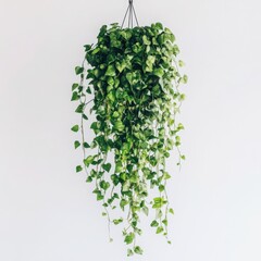 Lush green heartleaf philodendron hanging plant