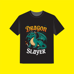 Dragon Slayer T-Shirt Design
