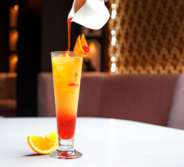 Cocktail On Table