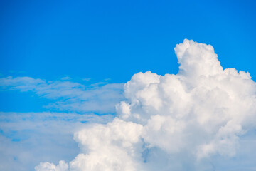 夏空と入道雲