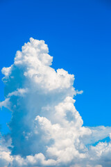 夏空と入道雲