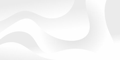 Abstract white Geometric banner design background.