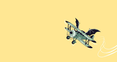 bat-winged plane of imagination © Diversion