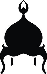 black and white hangers