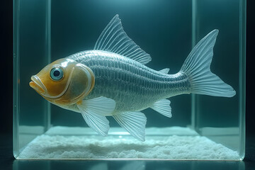 tropical fish in aquarium