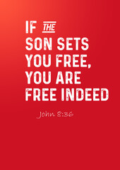 Bible Verses  about Freedom  