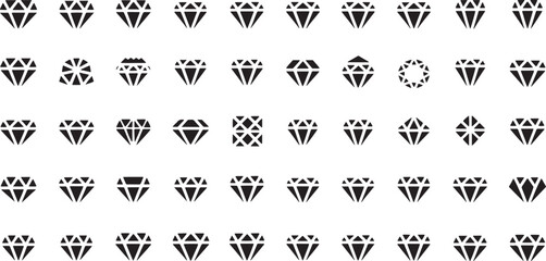 A detailed diamond illustration featuring cmyk and grayscale color schemes