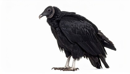 Fototapeta premium Black Vulture Portrait