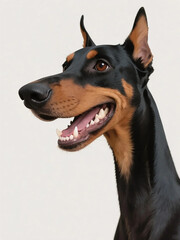 A naughty dog vector image