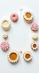 Sweet Delights: An Array of Exquisitely Decorated Cookies