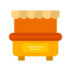 Food Stall Vector Icon