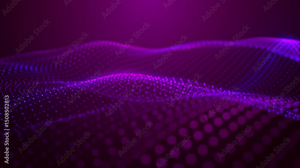 Poster dynamic and mesmerizing colorful wave patterns of light, energy and artistic expression, evoking a s