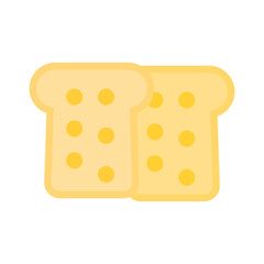 French Toast Vector Icon
