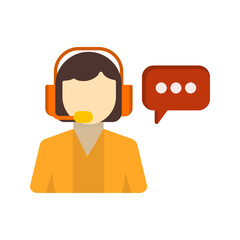 Customer Service Vector Icon