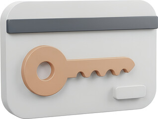 3D 방 키카드 : 3D Room Key Card