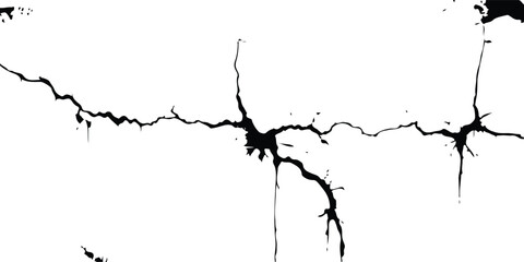 Distressed and Cracked Concrete Texture with Grunge Style Detailing on White Background – Ideal for Urban Decay Concepts.Cracked Grunge Texture on White Background – High Resolution Surface Damage