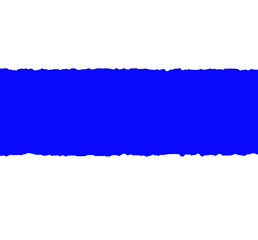 torn paper with space isolated on white background