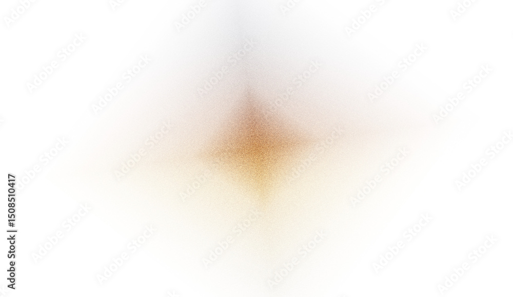 Poster abstract diamond shape with gradient and textured edges.