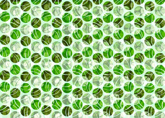 Geometric circular design, abstract circle mosaic pattern, radial motif background
