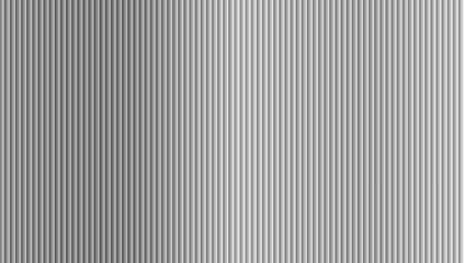 A vector illustration of white and grey ribbed, fluted and reeded glass with a soft frosted acrylic texture, creating a delicate, airy, semi-transparent background ideal for bath walls or door windows