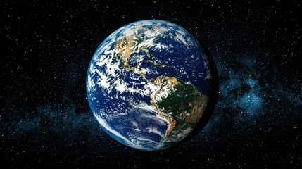 Global climate action earth’s future space perspective digital art cosmic environment inspirational viewpoint