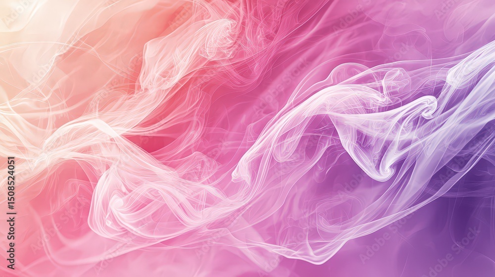 Poster ethereal smoke patterns abstract art visual composition digital environment close-up view creative c