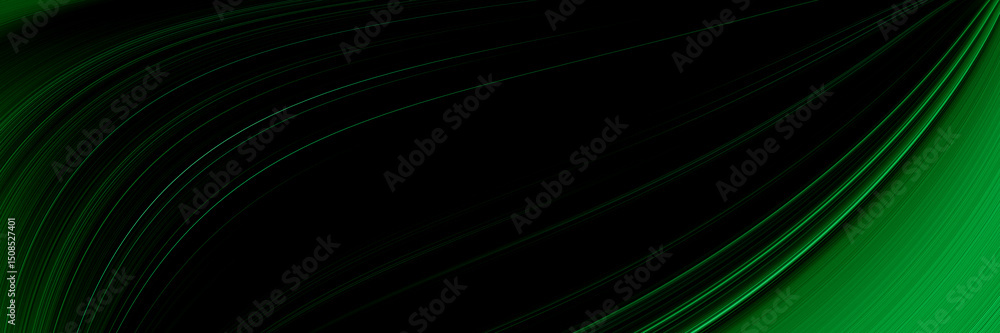Leinwandbilder background black and green dark are light with the gradient is the surface with templates metal text