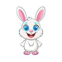 A rabbit vector icon 