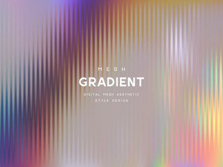 Pastel gradient mesh background with vertical stripes and smooth transitions. Abstract vector design for web, branding, posters, digital art, and modern creative projects.