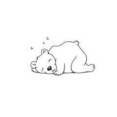 Minimalist Hand-Drawn Line Art Illustration