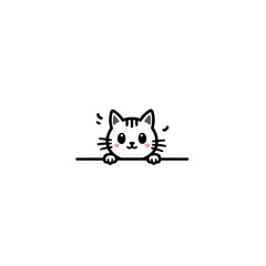 Minimalist Hand-Drawn Line Art Illustration