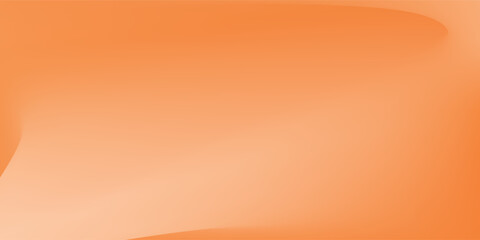 Simple Background Template Orange and cream gradation color artwork. Blurred minimal orange gradation