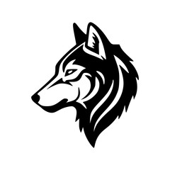 Wolf Head Vector Logo Illustration