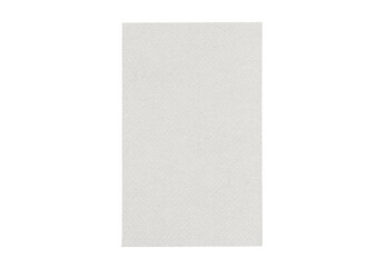 Paper piece isolated on background. Old sheet torn blank texture. Card board ripped template white with ragged edges.