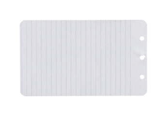 Paper piece isolated on background. Old sheet torn blank texture. Card board ripped template white with ragged edges.