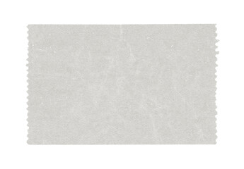Paper piece isolated on background. Old sheet torn blank texture. Card board ripped template white...