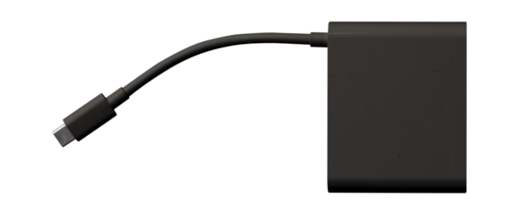 Old SD micro adapter on black background. Isolated card transparent mockup. Clean cover box template.