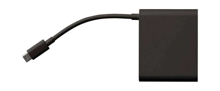 Old SD micro adapter on black background. Isolated card transparent mockup. Clean cover box template.