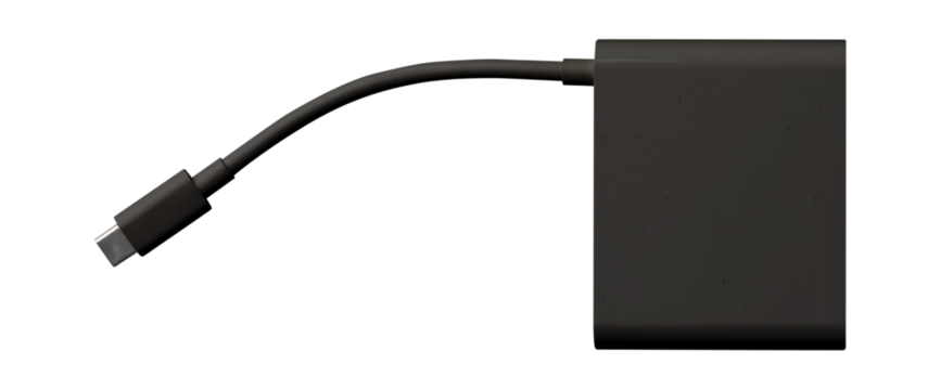 Old SD micro adapter on black background. Isolated card transparent mockup. Clean cover box template.