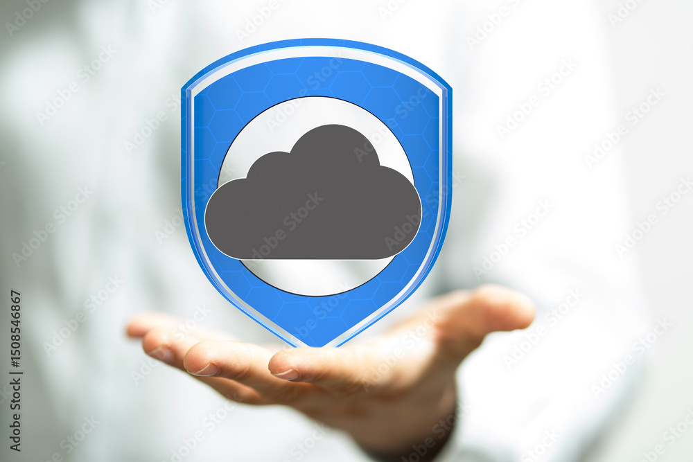 Aufkleber Ensure your data's safety with robust cloud security. Protect sensitive information with our advanced solutions.