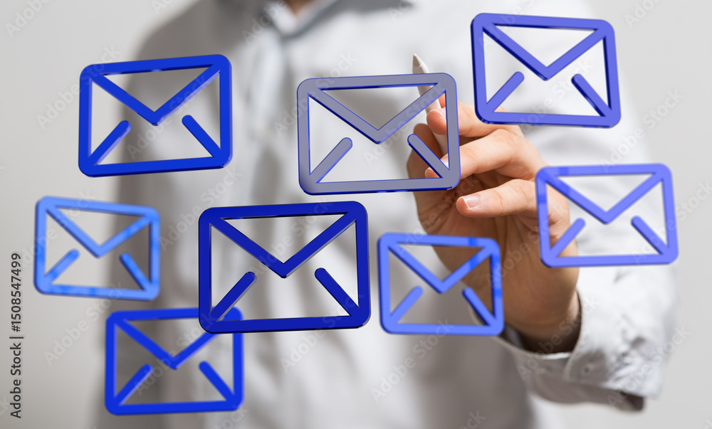 Poster Improve email management with tips for organizing and prioritizing your inbox.