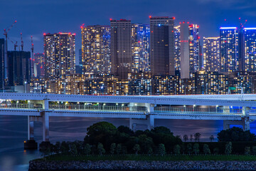 お台場から見る東京の夜景