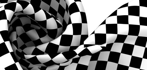 Abstract checkered flag background. Perfect for racing, sports, and competition themes.