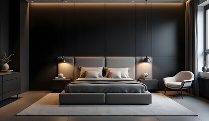 Comfortable Bedroom with Contemporary Touch