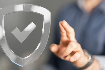 Ensuring digital security and data privacy with verified protection.  Safeguard your information.