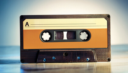 Fototapeta premium vintage audio cassette tape